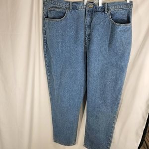 Capistrano NWOT Five Pocket Straight Leg 100% Cotton Blue Jeans Plus Size 28